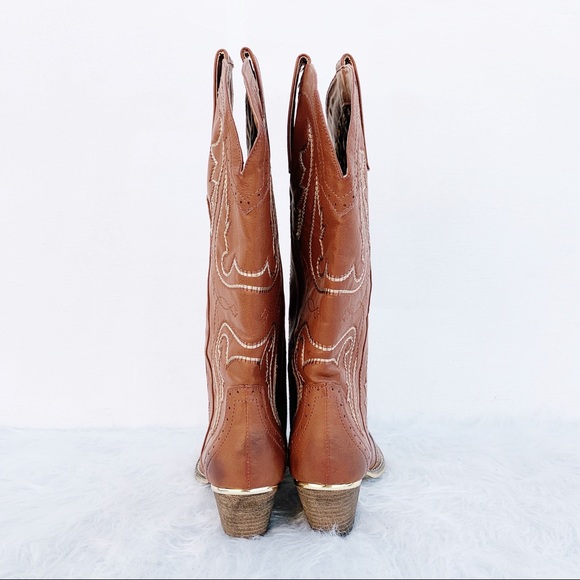 NWOT VERY VOLATILE Raspy Western Cowboy Boots 10 - Picture 5 of 14